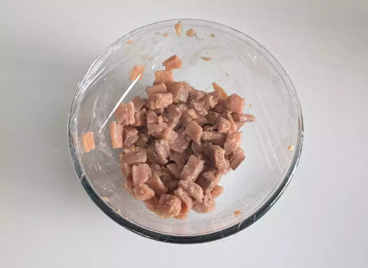 1. Marinování lososa