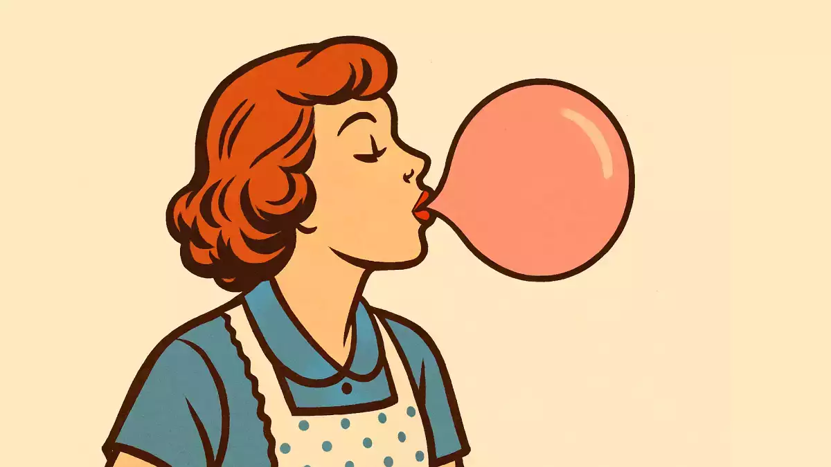 Žvýkačku nepolykejte, přilepí se vám na žaludek.