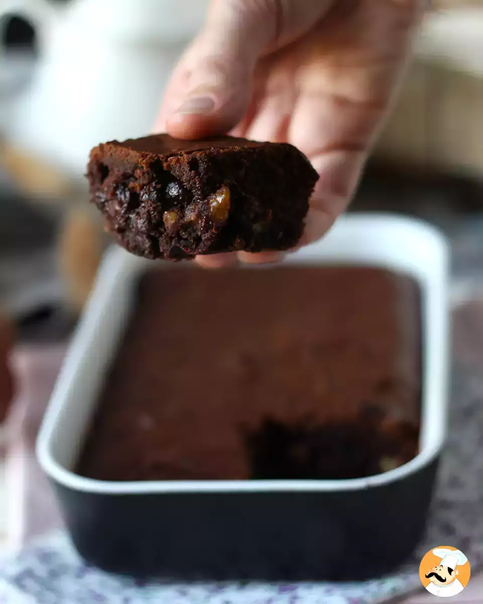1. Čokoládové brownies ve fritéze na vzduchu