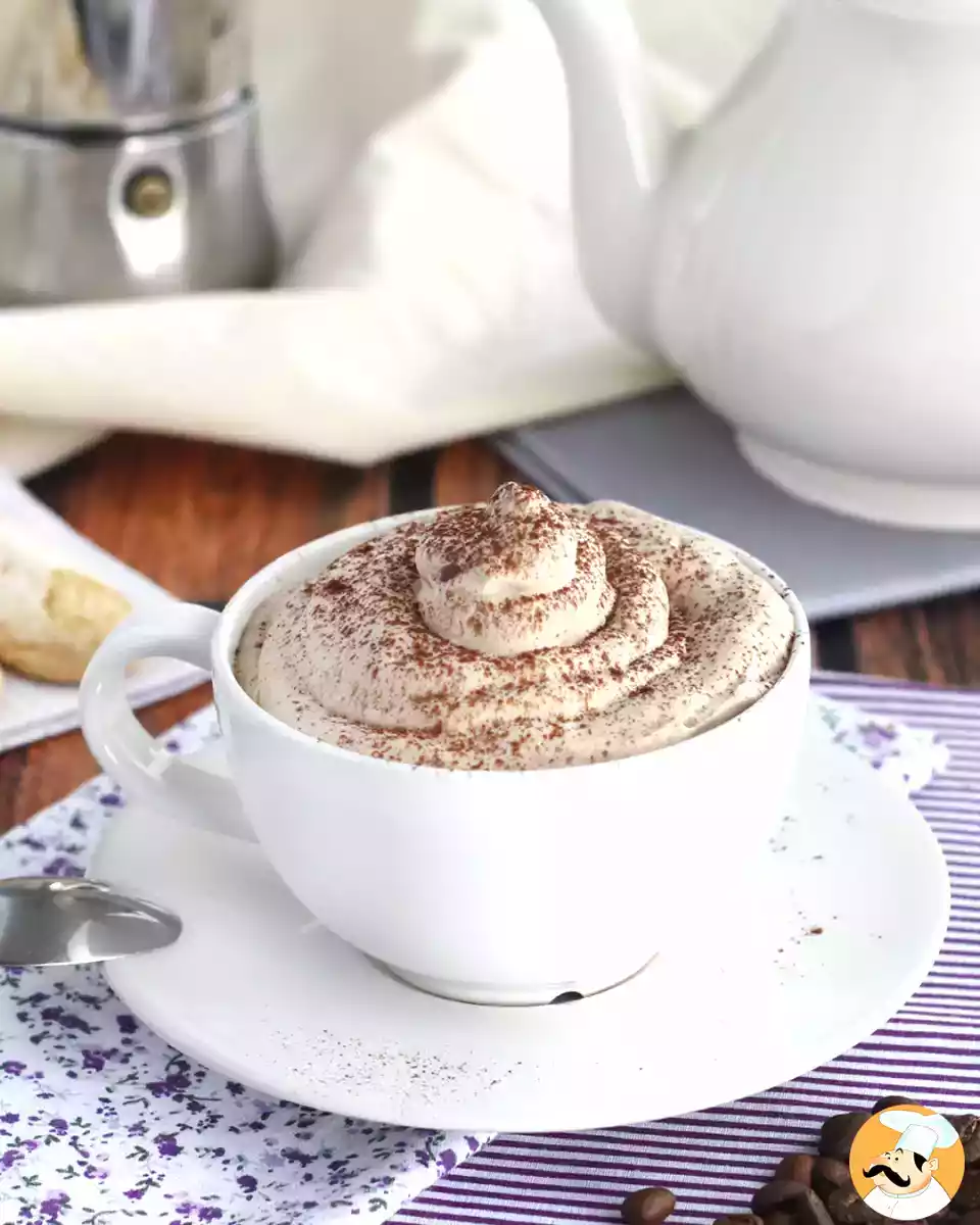 6. Krémové ledové cappuccino