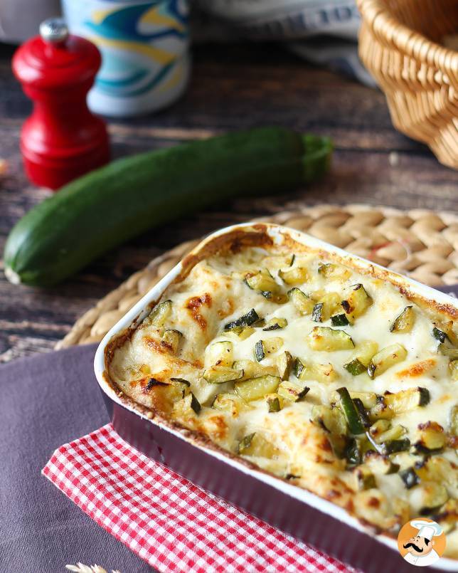 3. Krémové cuketové lasagne