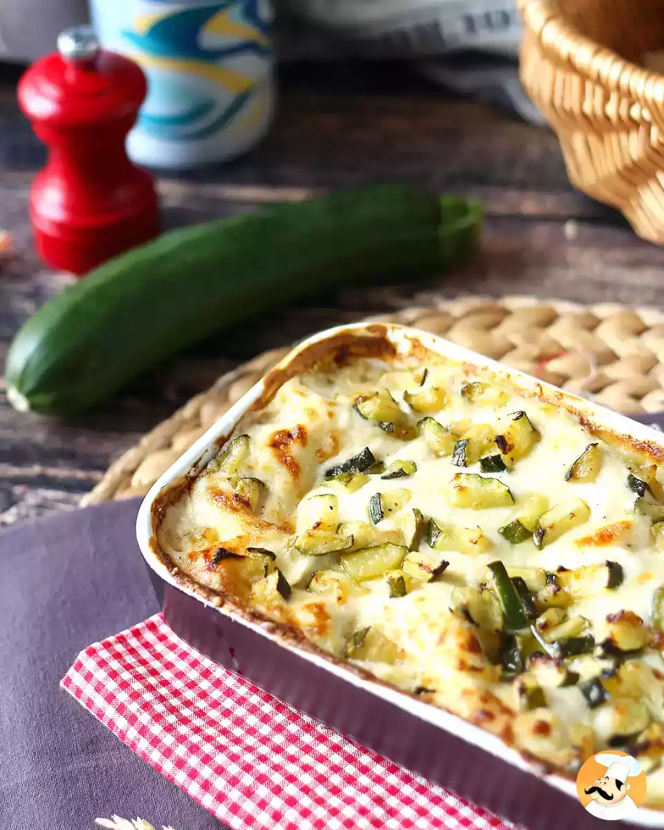 3. Krémové cuketové lasagne
