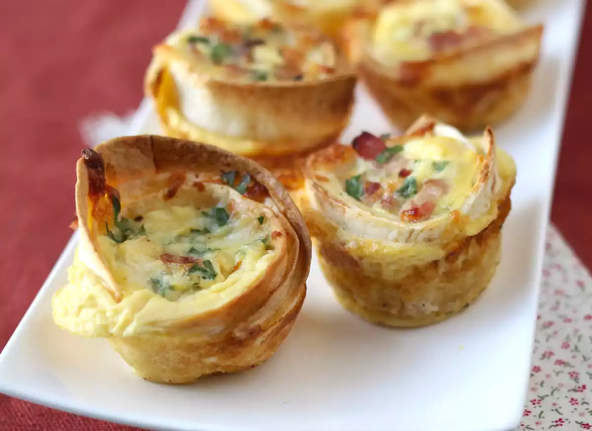 4. Malé tortillové koláčky