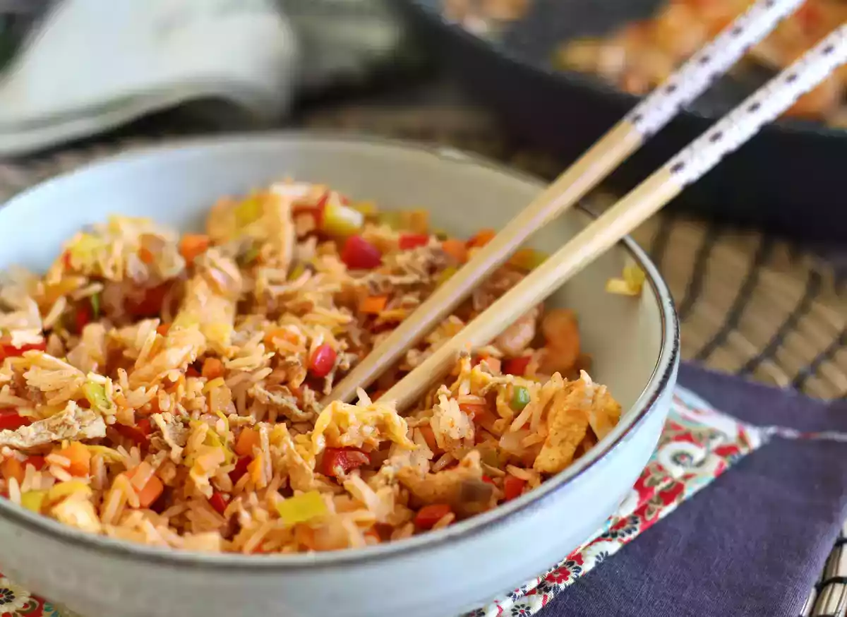 5. Nasi goreng: indonéské smažené rýžové jídlo proti gastapu