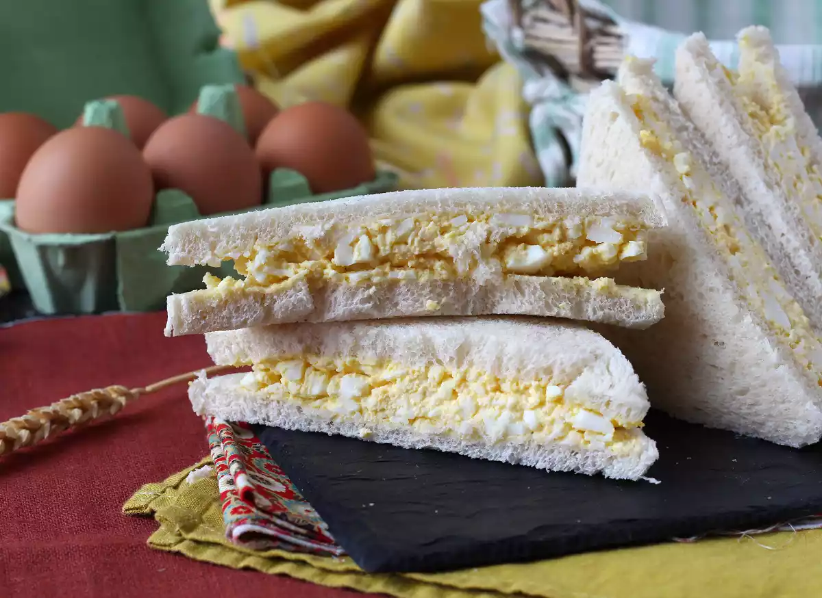 1. Tamago Sando: měkký japonský sendvič