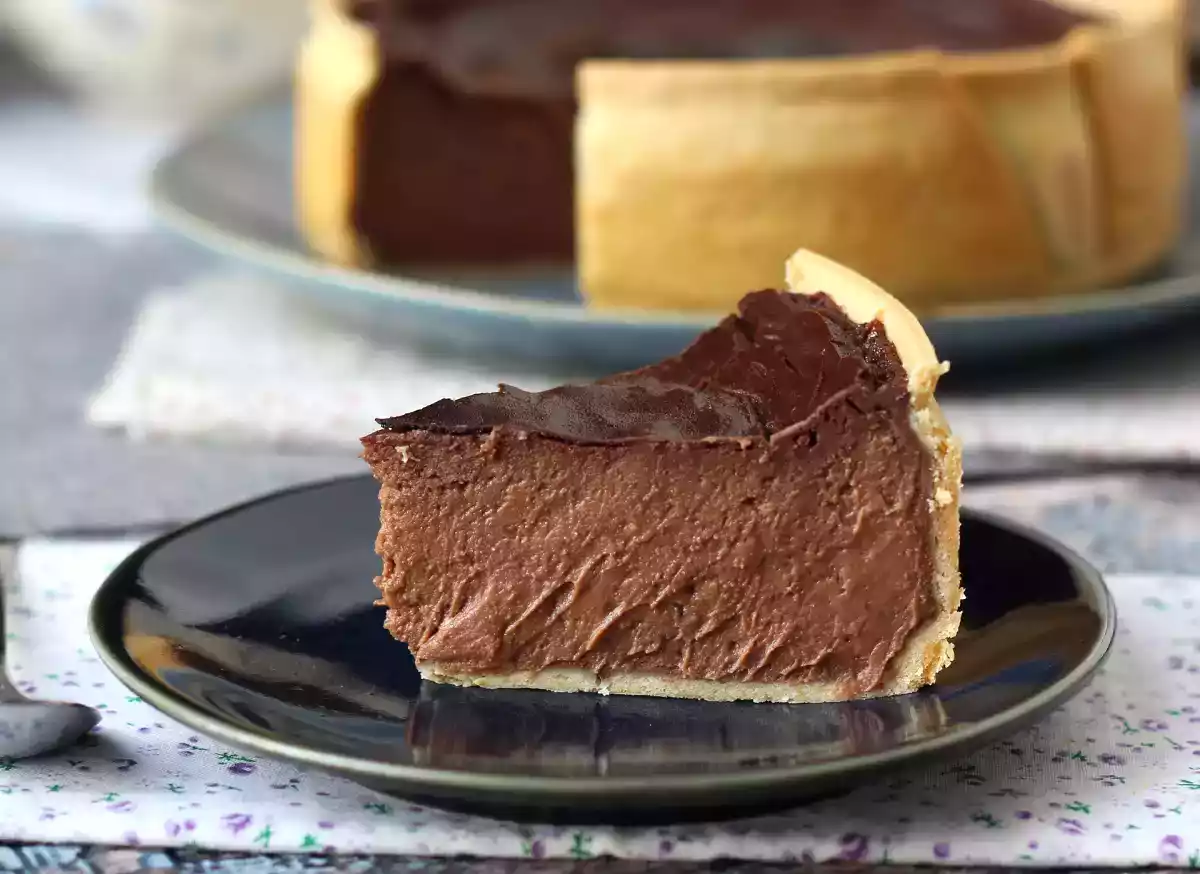 5. Čokoládový flan parisien: francouzský nádech pro zbytky čokolády