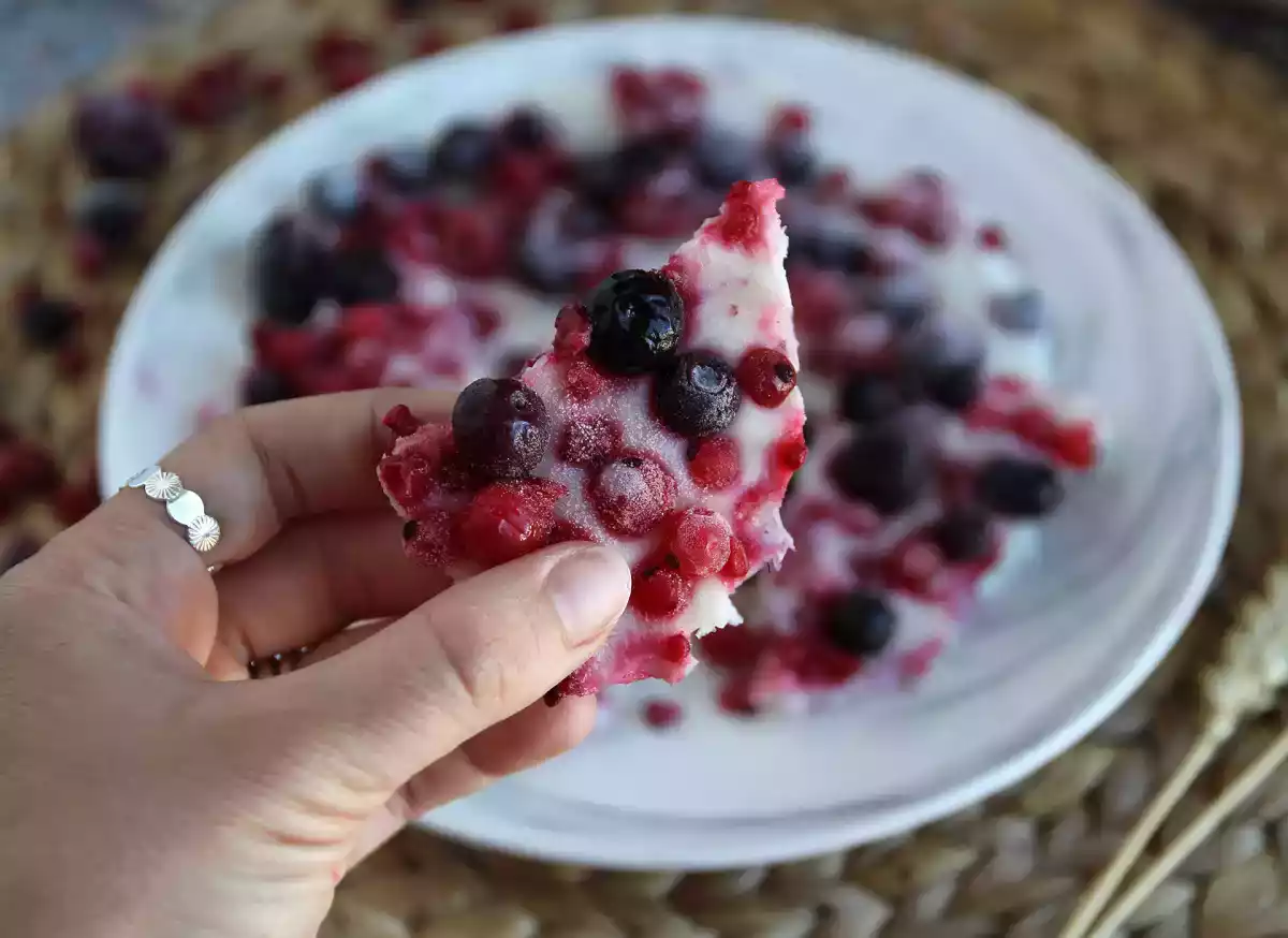 4. Mražený jogurt: zdravá zmrzlina proti plýtvání