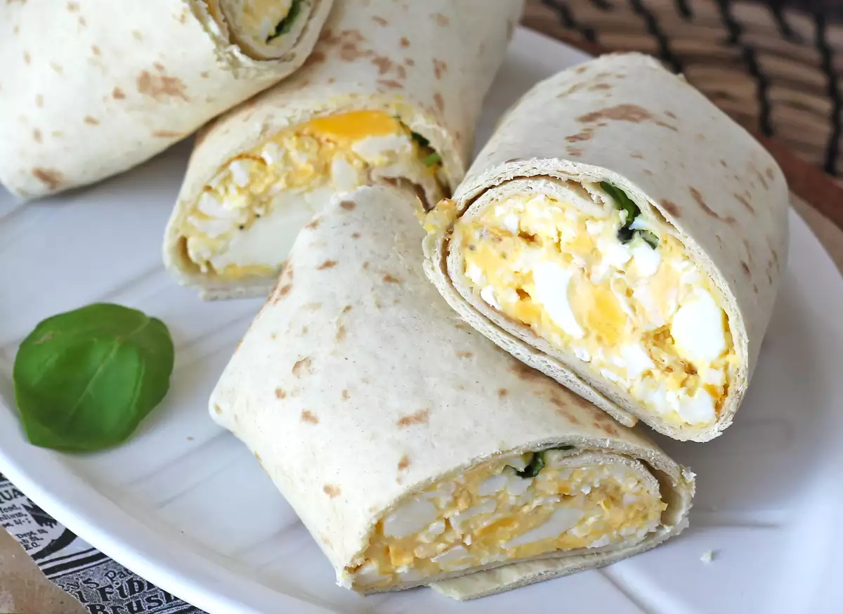 4. proteinový zábal s vejci a sýrem feta