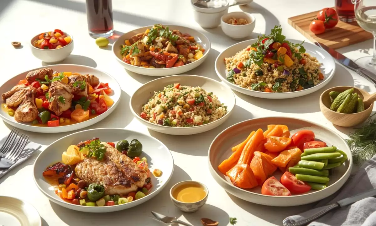 12 lehkých, ale chutných receptů s méně než 400 kaloriemi na porci, ideální pro zdravé stravování, aniž byste se museli vzdát.