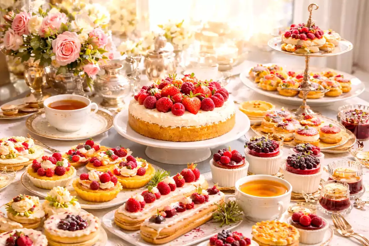 Odpolední čaj ve stylu Bridgertonu? Těchto 20 dezertů je čistý jedlý luxus