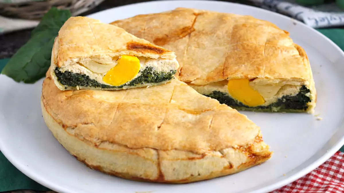 Velikonoční dort, italský slaný dort, který si zaslouží místo na vašem stole.