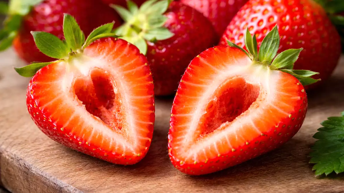 Proč mají některé jahody uvnitř díry? Existuje nevyřčený důvod