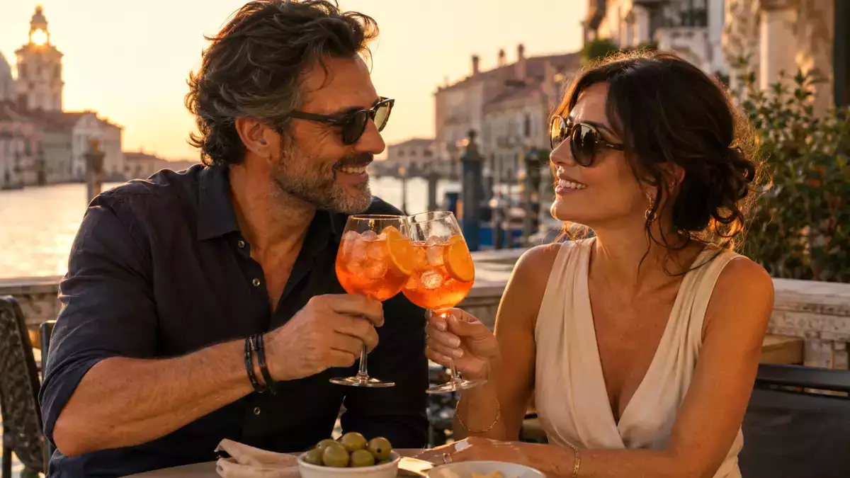 Přípitek v italském stylu: od spritzu po limoncello, nápoje, které vysvětlují italský aperitiv a nápoj po večeři.
