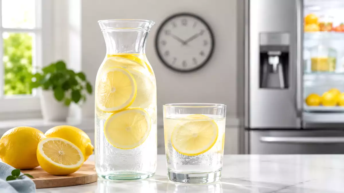 Připravujete si citronovou vodu předem? Zjistěte, po kolika hodinách už není vhodné ji pít a co se tím změní