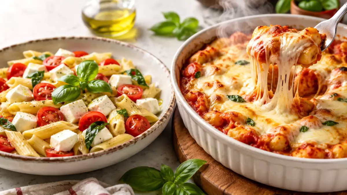 Syrová nebo vařená mozzarella v těstovinách? Rozdíl, který změní chuť celého jídla