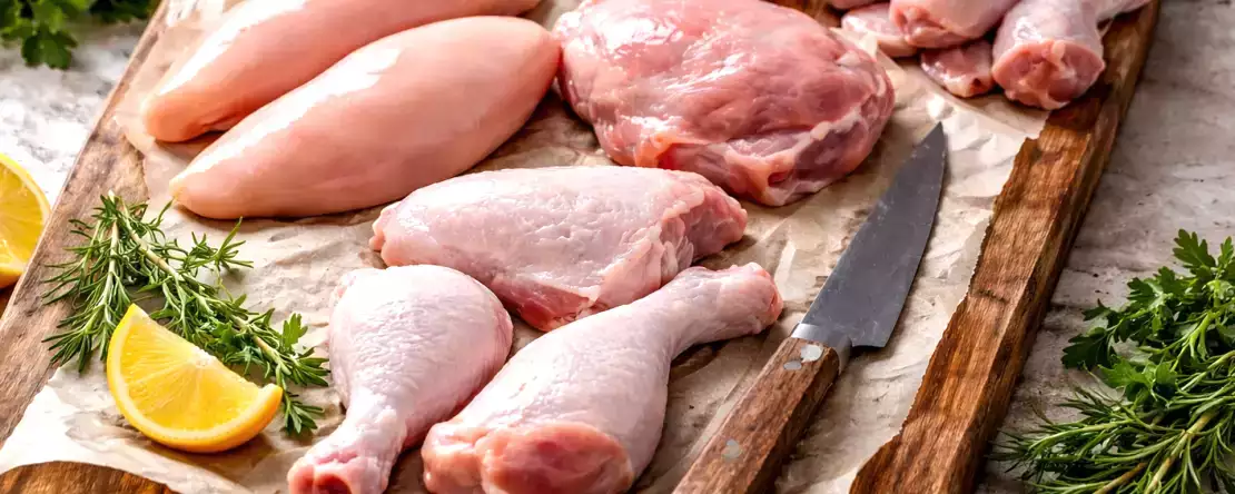 Kterou část kuřete použít v závislosti na receptu, který se chystáte vařit.