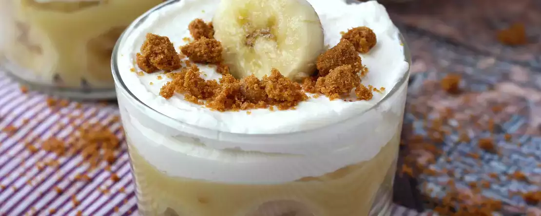 Banoffee v kelímku: krémový dezert, který zmizí během několika minut