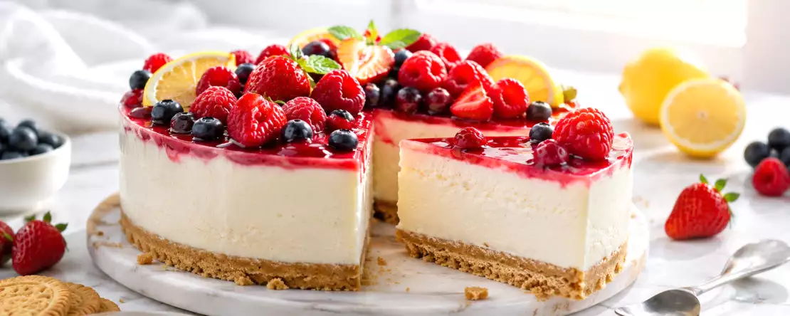 Cheesecake bez pečení: neodolatelné a snadné nápady, praktické tipy a recepty na svěží a lahodné dezerty