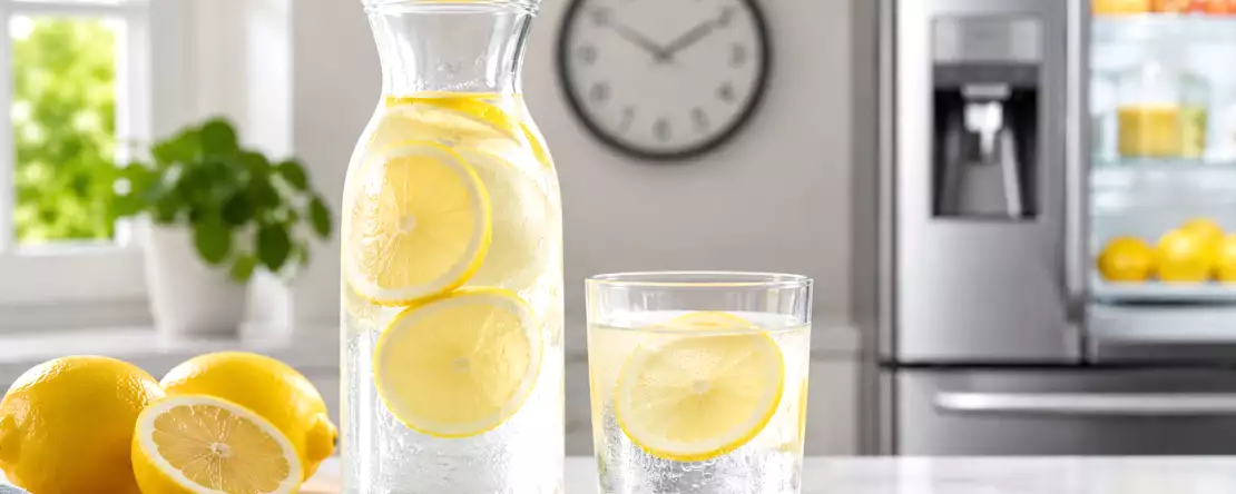 Připravujete si citronovou vodu předem? Zjistěte, po kolika hodinách už není vhodné ji pít a co se tím změní
