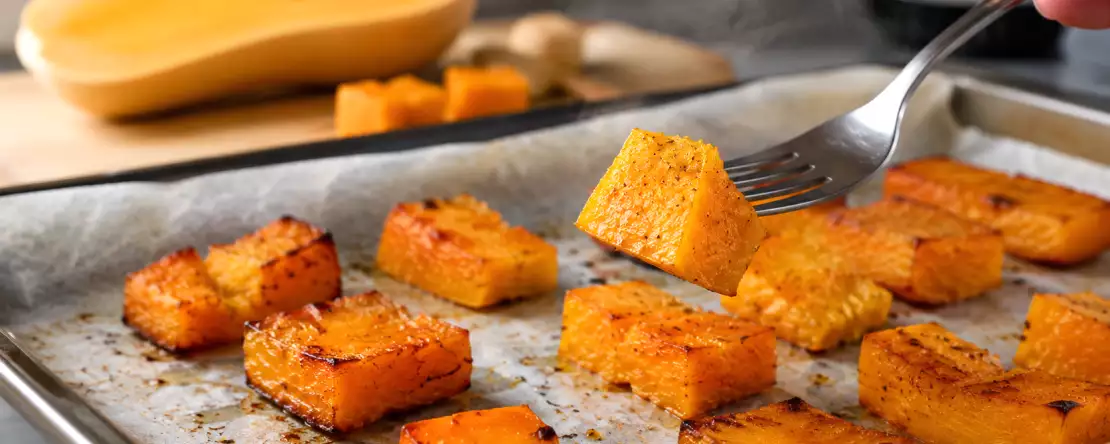 Jak upéct dýni butternut v troubě, aby kousky byly krásně měkké?