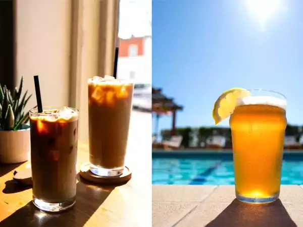 Měli byste se v horkém počasí (opravdu) vyhýbat kávě nebo alkoholu?