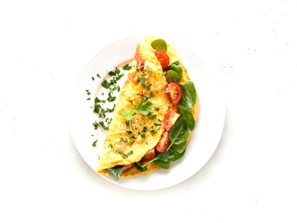 Jak si udělat vajíčkovou omeletu na způsob restaurace za tři minuty jen s vidličkou