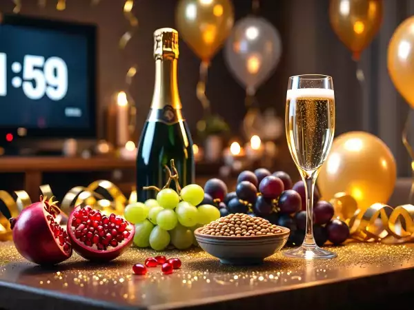 Těchto 8 potravin patří k silvestrovské tradici (a mnozí lidé přísahají, že přinášejí štěstí).