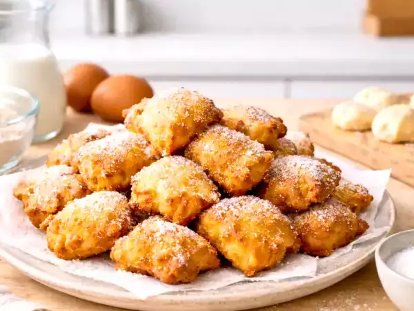 Laurent Mariotte odhaluje detaily, které mnoho lidí přehlíží, a proměňuje tak obyčejné koblihy ve vzpomínky na dětství na karnevalu.