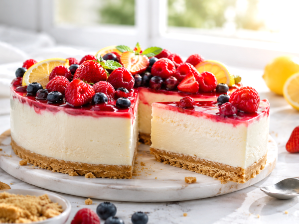 Cheesecake bez pečení: neodolatelné a snadné nápady, praktické tipy a recepty na svěží a lahodné dezerty