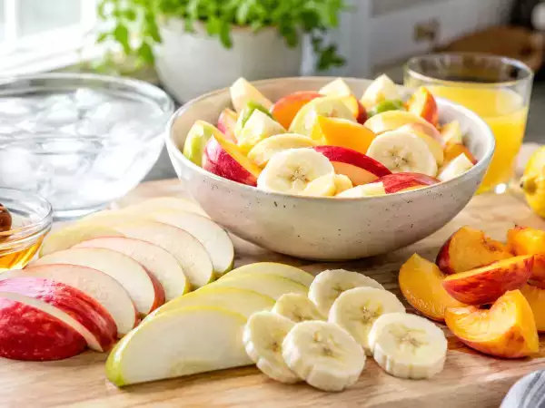 Nakrájené ovoce hned zčerná? Seznamte se s praktickými způsoby, jak ho uchovat čerstvé, kromě citronu