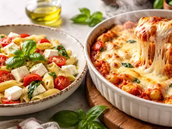 Syrová nebo vařená mozzarella v těstovinách? Rozdíl, který změní chuť celého jídla