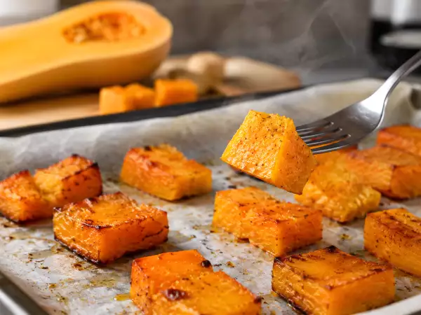 Jak upéct dýni butternut v troubě, aby kousky byly krásně měkké?