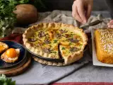 Články: Denní menu na 19. října: konfitované žloutky, podzimní quiche a dýňový koláč s kokosem