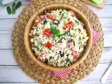Recept 100% zeleninový květákový tabbouleh