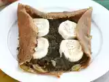 Recept Galette se sýrem z kozího mléka a špenátem