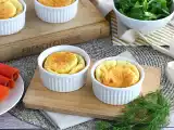 Soufflé z uzeného lososa a čerstvého sýra