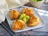 Recept Fagottini s uzeným lososem a kozím sýrem