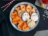 Recept Halloweenské sušenky molang