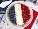 Recept Francouzský koláč modro-bílo-červený