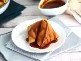 Recept Samoussas z palačinek s karamelizovanými jablky