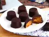 Recept Čokoládové bonbony plněné slaným máslovým karamelem a mandlemi