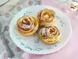 Recept Jablečné květinové tartaletky