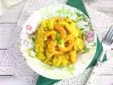 Recept Expresní krevetové kari s kokosovým mlékem