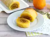 Recept Portugalský pomerančový rolovaný koláč - torta de laranja