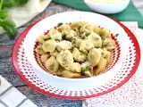 Recept Tortellini s parmazánem, šunkou a bazalkou