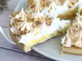 Recept Citronový koláč s pusinkami