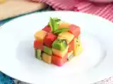 Recept Ovocná rubikova kostka, designový ovocný salát