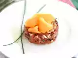 Recept Tatarák z melounu, šunky a rajčat