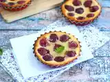 Bezlepkový mini třešňový clafoutis