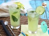 Recept Okurkové mojito, nealkoholický koktejl